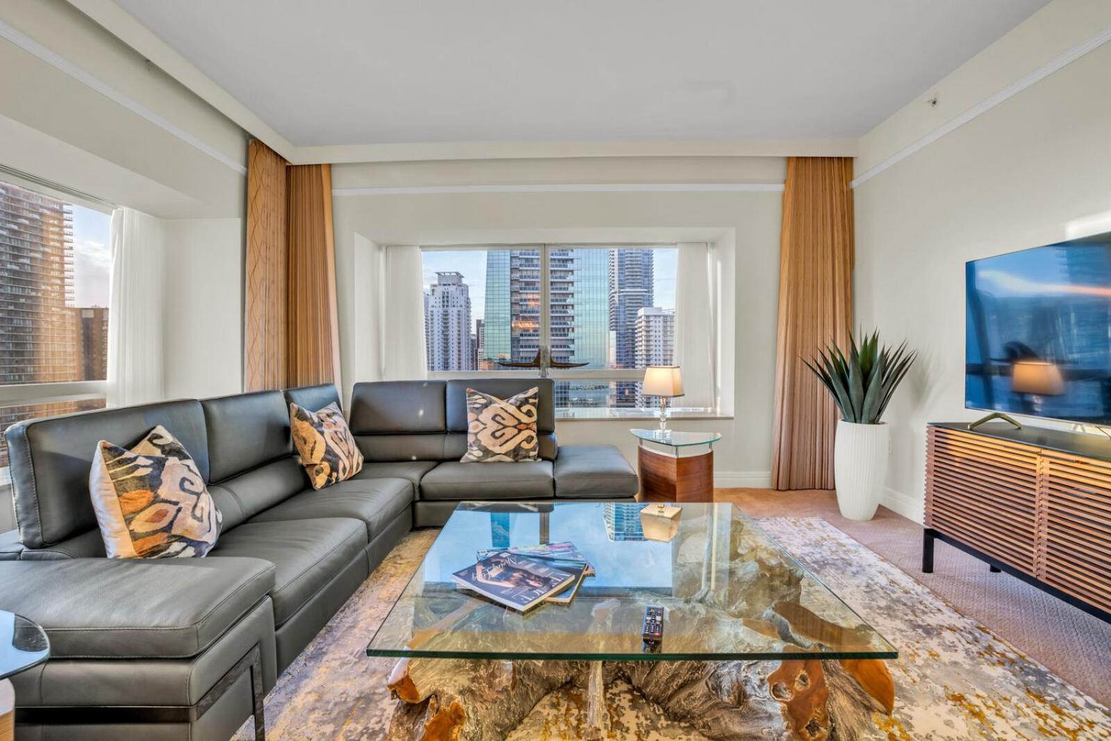 Spacious 2 Bedroom 2 Bath & Studio Suites In The Four Seasons Hotel Miami High Floors Cameră foto